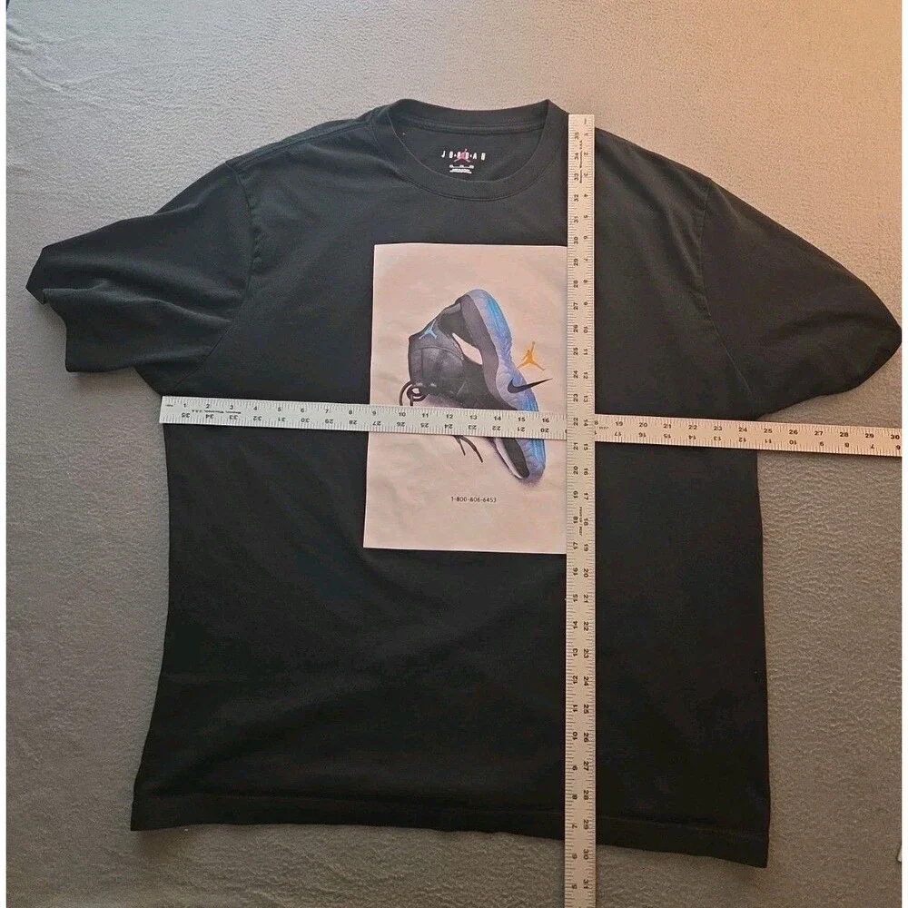 Jordan Brooklyn Men's T-Shirt Jordan 11 Gamma Size XXL  Im6503-010 EUC Crispy